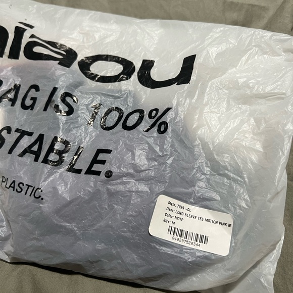 Miaou Multicolor Motion Long Sleeve T-Shirt - Picture 4 of 4